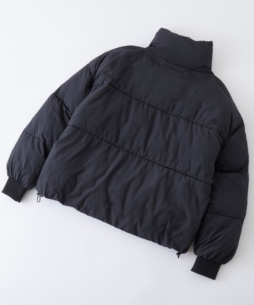 Anchor Smith（アンカー スミス）の「ビッグシルエットハイネック中綿ダウンジャケット（ダウンジャケット/コート・メンズ・ネイビー/ブラック・FREE）」の5枚目の写真