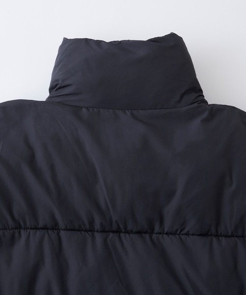 Anchor Smith（アンカー スミス）の「ビッグシルエットハイネック中綿ダウンジャケット（ダウンジャケット/コート・メンズ・ネイビー/ブラック・FREE）」の7枚目の写真