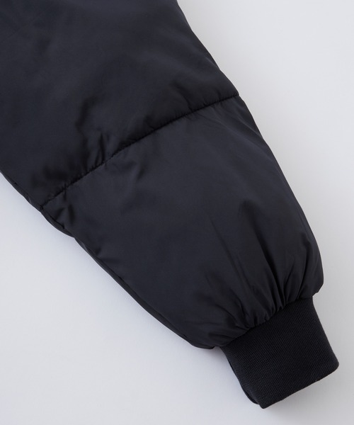 Anchor Smith（アンカー スミス）の「ビッグシルエットハイネック中綿ダウンジャケット（ダウンジャケット/コート・メンズ・ネイビー/ブラック・FREE）」の8枚目の写真