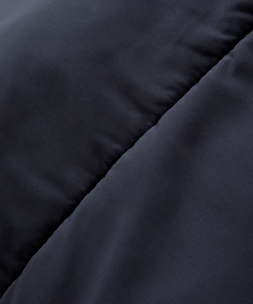 Anchor Smith（アンカー スミス）の「ビッグシルエットハイネック中綿ダウンジャケット（ダウンジャケット/コート・メンズ・ネイビー/ブラック・FREE）」の11枚目の写真