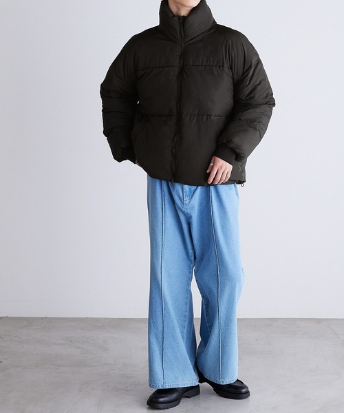 Anchor Smith（アンカー スミス）の「ビッグシルエットハイネック中綿