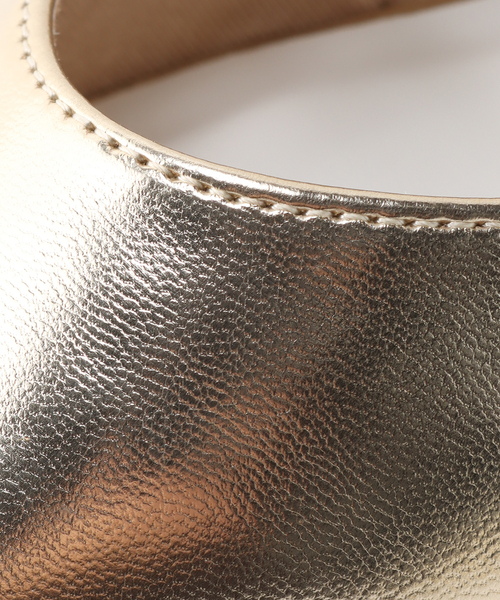 B.C STOCK（ベーセーストック）の「ダブルストラップ メリージェーン（バレエシューズ・レディース・ブラック/ゴールド・SMALL/MEDIUM/LARGE）」の19枚目の写真