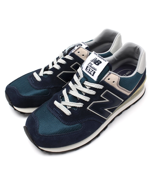 NEW BALANCE（ニューバランス）の「New balance ML574（スニーカー・メンズ・バーガンディー/ネイビー/グレー/イエロー/ブルー・27cm/27.5cm/26.5cm）」の2枚目の写真