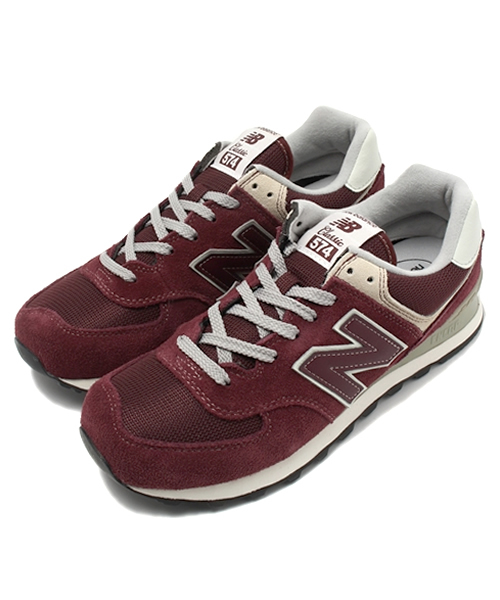 NEW BALANCE（ニューバランス）の「New balance ML574（スニーカー・メンズ・バーガンディー/ネイビー/グレー/イエロー/ブルー・27cm/27.5cm/26.5cm）」の5枚目の写真