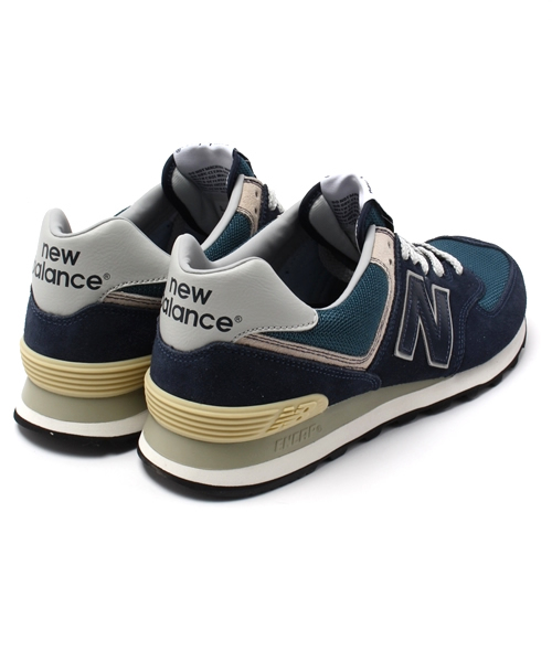 NEW BALANCE（ニューバランス）の「New balance ML574（スニーカー・メンズ・バーガンディー/ネイビー/グレー/イエロー/ブルー・27cm/27.5cm/26.5cm）」の8枚目の写真