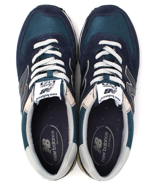 NEW BALANCE（ニューバランス）の「New balance ML574（スニーカー・メンズ・バーガンディー/ネイビー/グレー/イエロー/ブルー・27cm/27.5cm/26.5cm）」の13枚目の写真