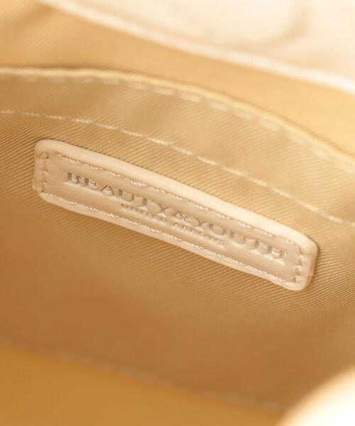 BEAUTY&YOUTH UNITED ARROWS（ビューティーアンドユースユナイテッドアローズ）の「ビッグチェーン ショルダーバッグ -2WAY-（ショルダーバッグ・レディース・ブラック/オフホワイト・FREE）」の12枚目の写真