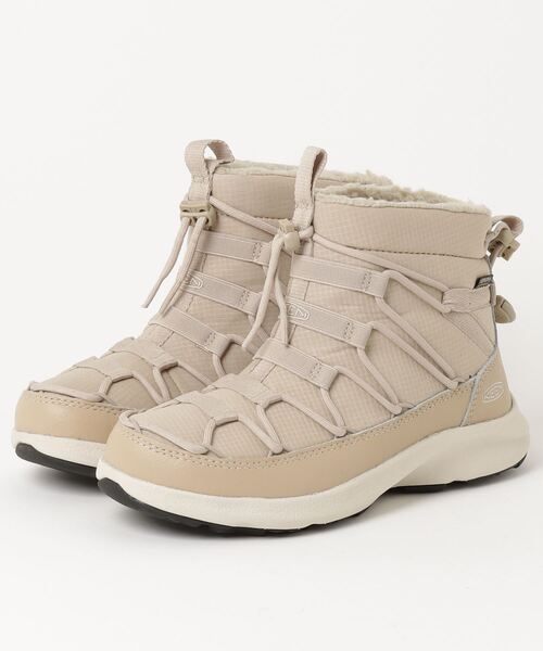 KEEN(キーン)の「UNEEK SNK CHUKKA II WP / ユニーク スニーク チャッカ ツー ウォータープルーフ(ブーツ・レディース・ベージュ・23cm/23.5cm/24cm/24.5cm/25cm/25.5cm/22.5cm)」の5枚目の写真