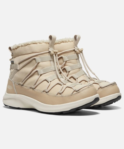 KEEN(キーン)の「UNEEK SNK CHUKKA II WP / ユニーク スニーク チャッカ ツー ウォータープルーフ(ブーツ・レディース・ベージュ・23cm/23.5cm/24cm/24.5cm/25cm/25.5cm/22.5cm)」の8枚目の写真