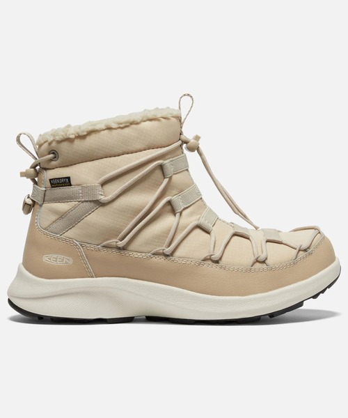 KEEN(キーン)の「UNEEK SNK CHUKKA II WP / ユニーク スニーク チャッカ ツー ウォータープルーフ(ブーツ・レディース・ベージュ・23cm/23.5cm/24cm/24.5cm/25cm/25.5cm/22.5cm)」の7枚目の写真