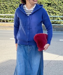 BEATJIVE（ビートジャイブ）の「無地 ニット パーカー レディース（カーディガン/ボレロ）」