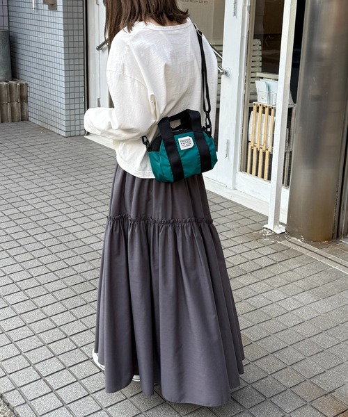 FREDRIK PACKERS(フレドリックパッカーズ)の「【FREDRIK PACKERS】420D OVAL PACK オーバルパック ショルダーバッグ フレドリックパッカーズ/ミニショルダー/手提げ/ショルダーバッグ/撥水(ショルダーバッグ・レディース・ブラック/シルバー/ホワイト/オリーブ/ベージュ/ブルー・FREE)」の9枚目の写真