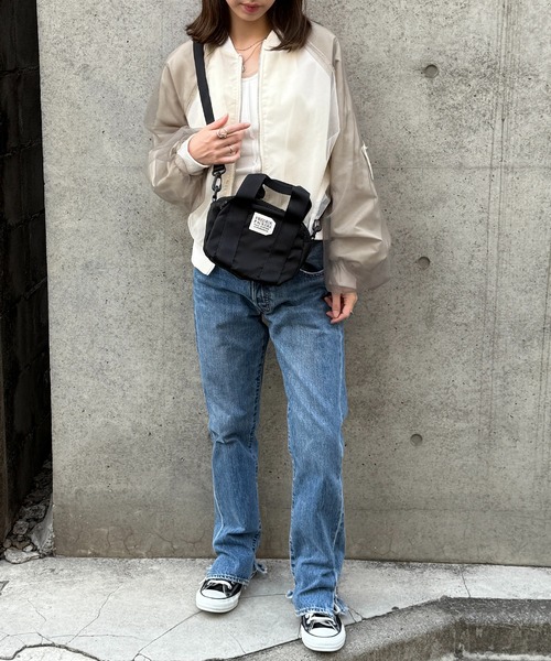 FREDRIK PACKERS(フレドリックパッカーズ)の「【FREDRIK PACKERS】420D OVAL PACK オーバルパック ショルダーバッグ フレドリックパッカーズ/ミニショルダー/手提げ/ショルダーバッグ/撥水(ショルダーバッグ・レディース・ブラック/シルバー/ホワイト/オリーブ/ベージュ/ブルー・FREE)」の17枚目の写真