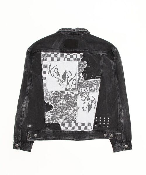 KSUBI（スビ）の「KSUBI OH G JACKET (MPS23JK002)（デニムジャケット・メンズ・ブラック・LARGE/MEDIUM/SMALL）」の9枚目の写真