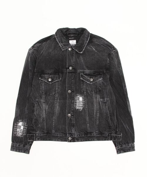 KSUBI（スビ）の「KSUBI OH G JACKET (MPS23JK002)（デニムジャケット・メンズ・ブラック・LARGE/MEDIUM/SMALL）」の2枚目の写真