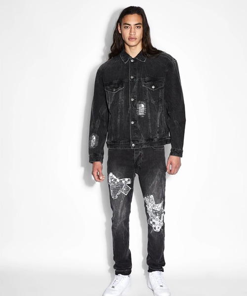 KSUBI（スビ）の「KSUBI OH G JACKET (MPS23JK002)（デニムジャケット・メンズ・ブラック・LARGE/MEDIUM/SMALL）」の3枚目の写真