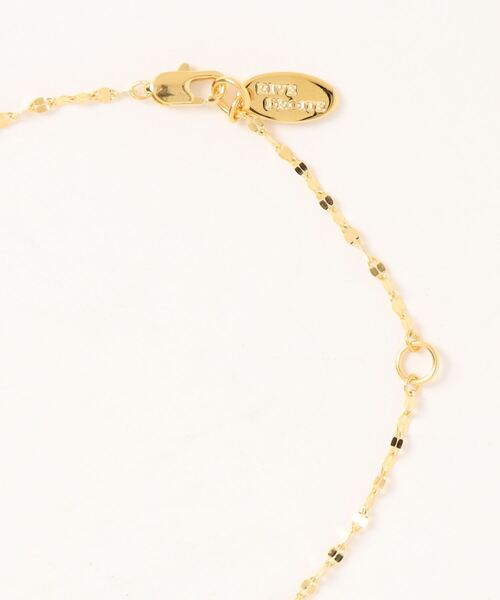 RIVE DROITE（リヴドロワ）の「カジュアルスタイルにも合うコインモチーフ/コインショートネックレス1（ネックレス・レディース・ゴールド・FREE）」の4枚目の写真