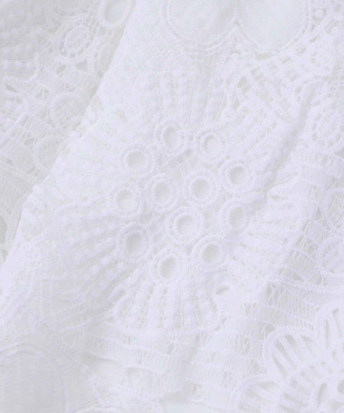 MILKFED.（ミルクフェド）の「LACE SKIRT（スカート・レディース・ブラック/ホワイト/ライトグリーン・ONE SIZE）」の10枚目の写真