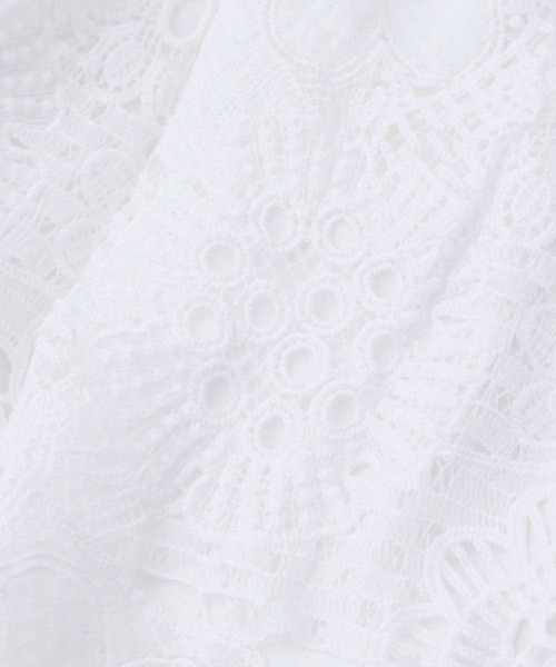 MILKFED.（ミルクフェド）の「LACE SKIRT（スカート・レディース・ブラック/ホワイト/ライトグリーン・ONE SIZE）」の15枚目の写真