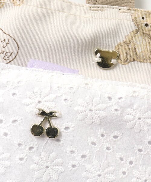 apres les cours（アプレレクール）の「3柄 シューズバッグ（トートバッグ・キッズ・ピンク/ラベンダー/ベージュ・FREE）」の17枚目の写真