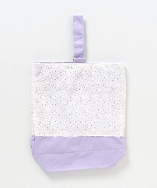 apres les cours（アプレレクール）の「3柄 シューズバッグ（トートバッグ・キッズ・ピンク/ラベンダー/ベージュ・FREE）」の13枚目の写真