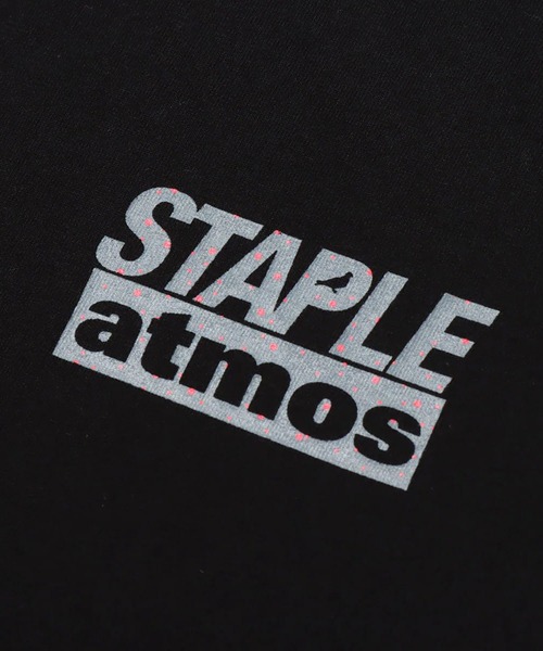 staple（ステイプル）の「atmos STAPLE x ATMOS TEE / アトモス ステイプル x アトモス ティー（Tシャツ/カットソー・メンズ・ブラック・M/XL）」の6枚目の写真