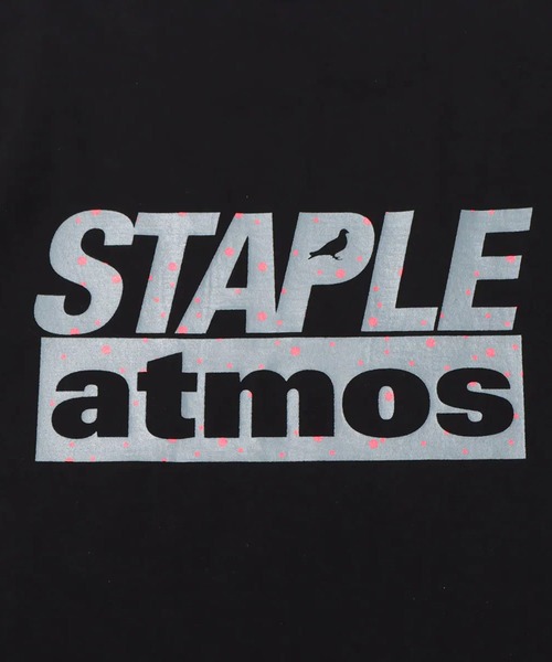 staple（ステイプル）の「atmos STAPLE x ATMOS TEE / アトモス ステイプル x アトモス ティー（Tシャツ/カットソー・メンズ・ブラック・M/XL）」の5枚目の写真