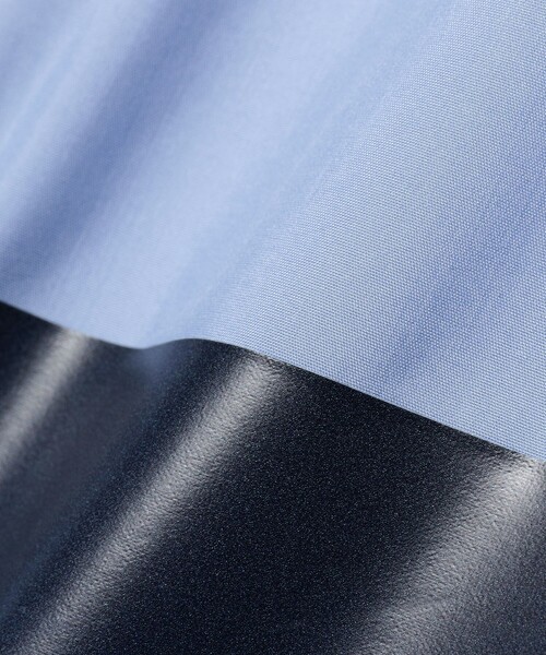 BEAMS LIGHTS（ビームスライツ）の「BEAMS LIGHTS / フォトプリント バンドカラー 長袖シャツ（シャツ/ブラウス・メンズ・ホワイト/サックスブルー・S/M/L）」の8枚目の写真