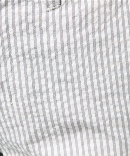 Demi-Luxe BEAMS（デミルクス ビームス）の「luxluft / シアーサッカー ストライプ パンツ（その他パンツ・レディース・グレー/ブルー・38/36）」の9枚目の写真