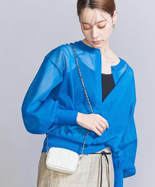 ADD CULUMN(アドカラム)の「【別注】<ADD CULUMN>パフ チェーン ショルダーバッグ -2WAY-(ショルダーバッグ・レディース・ホワイト/ブラック/クリーム/コバルトブルー/ブラウン・FREE)」の8枚目の写真