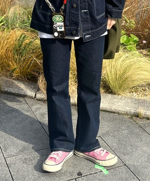 CPCM（シーピーシーエム）の「5ポケットフレアデニムパンツ（デニムパンツ・メンズ・ブラック/ブルー/ネイビー・LARGE/MEDIUM）」の3枚目の写真