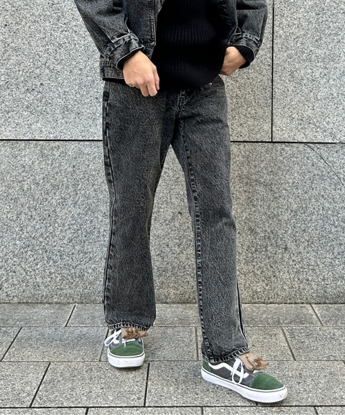 CPCM（シーピーシーエム）の「5ポケットフレアデニムパンツ（デニムパンツ・メンズ・ブラック/ブルー/ネイビー・LARGE/MEDIUM）」の2枚目の写真