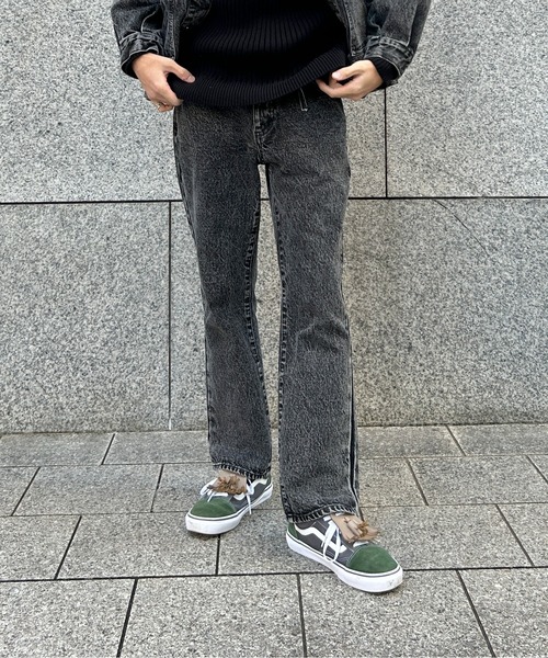 CPCM（シーピーシーエム）の「5ポケットフレアデニムパンツ（デニムパンツ・メンズ・ブラック/ブルー/ネイビー・LARGE/MEDIUM）」の16枚目の写真