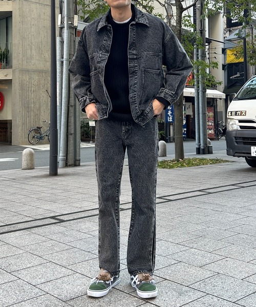 CPCM（シーピーシーエム）の「5ポケットフレアデニムパンツ（デニムパンツ・メンズ・ブラック/ブルー/ネイビー・LARGE/MEDIUM）」の18枚目の写真