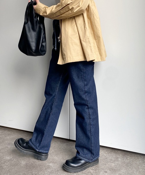 CPCM（シーピーシーエム）の「5ポケットフレアデニムパンツ（デニムパンツ・メンズ・ブラック/ブルー/ネイビー・LARGE/MEDIUM）」の5枚目の写真