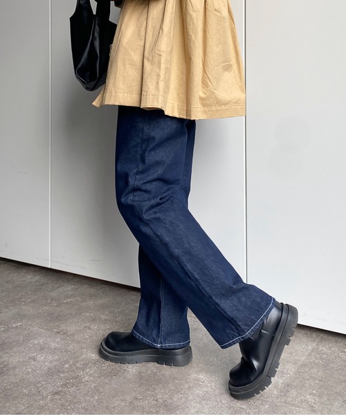 CPCM（シーピーシーエム）の「5ポケットフレアデニムパンツ（デニムパンツ・メンズ・ブラック/ブルー/ネイビー・LARGE/MEDIUM）」の6枚目の写真