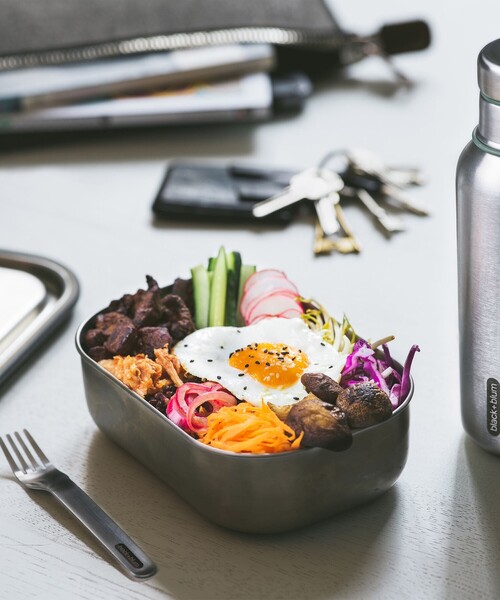 こども ビームス(コドモビームス)の「black+blum / ステンレス ランチボックス S(600ml)(お弁当箱・キッズ・オリーブ・ONE SIZE)」の3枚目の写真