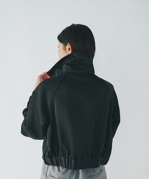 RIVE DROITE（リヴドロワ）の「MONN.:.(モン)/コンパクトブルゾン（ブルゾン・レディース・ブラック/ネイビー・FREE）」の8枚目の写真