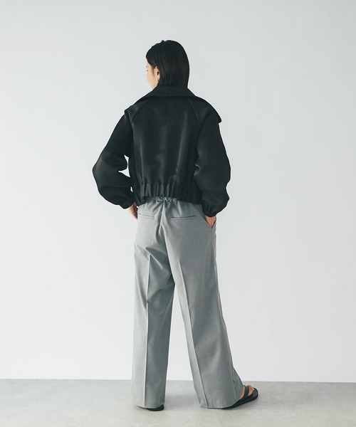 RIVE DROITE（リヴドロワ）の「MONN.:.(モン)/コンパクトブルゾン（ブルゾン・レディース・ブラック/ネイビー・FREE）」の13枚目の写真