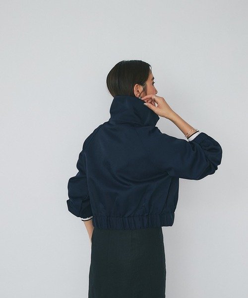 RIVE DROITE（リヴドロワ）の「MONN.:.(モン)/コンパクトブルゾン（ブルゾン・レディース・ブラック/ネイビー・FREE）」の10枚目の写真