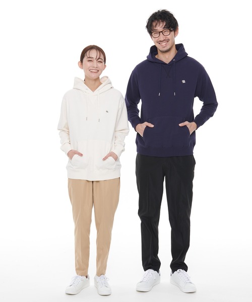 Arnold Palmer（アーノルドパーマー）の「USAコットン シェア スウェット フーディ（パーカー・レディース・ネイビー/グレー/オフホワイト・LL/S/M/XS/L）」の11枚目の写真