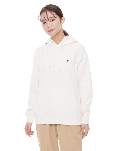 Arnold Palmer（アーノルドパーマー）の「USAコットン シェア スウェット フーディ（パーカー・レディース・ネイビー/グレー/オフホワイト・LL/S/M/XS/L）」の5枚目の写真