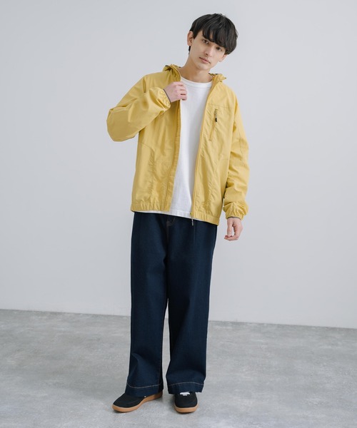KRIFF MAYER(クリフメイヤー)の「KRIFF MAYER クリフメイヤー オーバーサイズ クリーネス マウンテンパーカー(マウンテンパーカー・メンズ・ネイビー/イエロー/ナチュラル/チャコール/セージグリーン/マルチ・M/L/XL)」の8枚目の写真