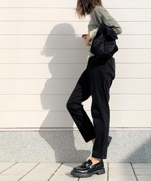 Casselini（キャセリーニ）の「メッシュラップバッグ（ショルダーバッグ・レディース・マスタード/ブラック・ONE SIZE）」の7枚目の写真