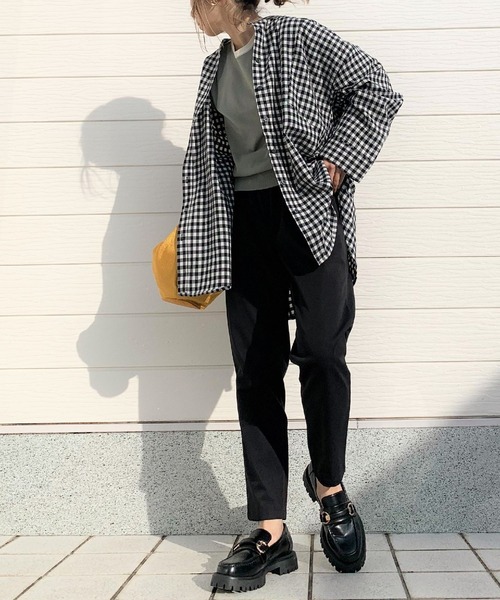 Casselini（キャセリーニ）の「メッシュラップバッグ（ショルダーバッグ・レディース・マスタード/ブラック・ONE SIZE）」の12枚目の写真