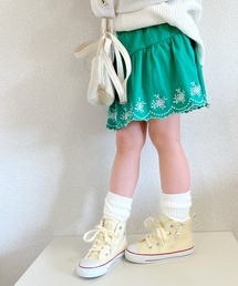 MAKE YOUR DAY（メイクユアデイ）の「カットワークスカパン■80～140cm（スカート）」