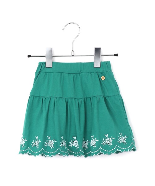 MAKE YOUR DAY（メイクユアデイ）の「カットワークスカパン■80～140cm（スカート・キッズ・ブラック/グリーン/オフホワイト・80/90/100/110/120/130/140）」の18枚目の写真