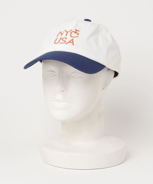 Manhattan Portage（マンハッタンポーテージ）の「Manhattan Portage/マンハッタン ポーテージ/GRAPHIC EMBROIDERY 6PANEL CAP（キャップ・メンズ・ブラック/グリーン/ネイビー・F）」の3枚目の写真