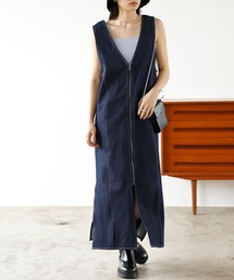 GeeRA | 2023 SS 2wayでニムジャンパースカート(ジャンパースカート)