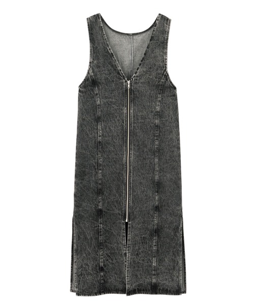 GeeRA（ジーラ）の「2wayデニムジャンパースカート（ジャンパースカート・レディース・インディゴブルー/グレー・MEDIUM/LARGE）」の15枚目の写真